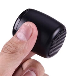 Mini Enceinte Bluetooth TWS Son HD Télécommande Selfie Appels Mains-Libres Noir YONIS