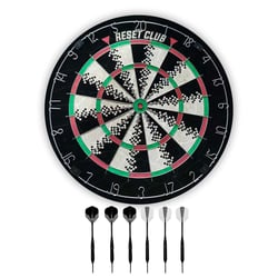 Jeu d'Adresse Cible avec Lot de 6 Fléchettes