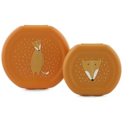 Lot de 2 boîtes à goûter à clip Trixie