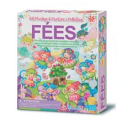 Mouler et peindre – Theme fees pailletees - Graine Creative - Vert