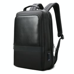 Sac À Dos Ordinateur Grande Capacité Avec Ports USB Type-C Noir YONIS
