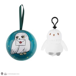 Capsule de Noël avec Porte-clés Peluche Hedwige - Harry Potter