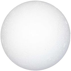 Boules en polystyrène, d 7 cm, blanc, 50 pièces/ 1 Pq.