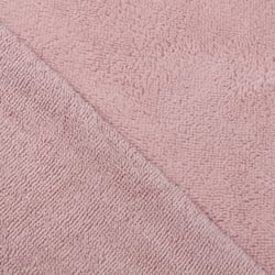 Tissu Micro Éponge Bambou Rose pastel