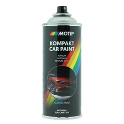 Spray de peinture - Carrosserie - Gris métallisé - 51068 - Motip - Kompakt car paint