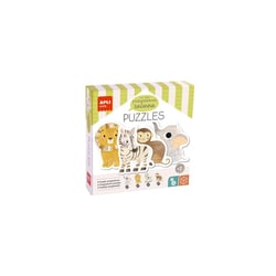 Puzzle - Enfant - 16 pièces - Les animaux de la savane - Apli kids