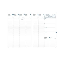 EU 09/09 FR Recharge - 21x29,7 cm - Semainier - 13 mois de août à août