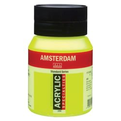 Peinture Acrylique - Jaune reflex - 256 - Amsterdam - Pot de 500ml