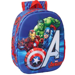Sac à dos Avengers Marvel 3D 33 CM Maternelle