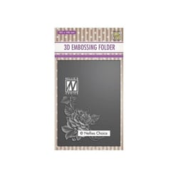 Embossing folder classeur de gaufrage 10,5 x 14,8 cm ROSE CORNER 2 21