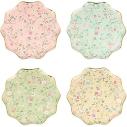 8 Assiettes Florale Ladurée