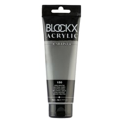 Peinture acrylique - Gris neutre - 150 - BLOCKX Artist - Qualité beaux-arts - Tube 120ml
