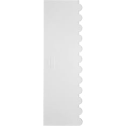 Lisseur Bord Motif Côtelé - 25 cm