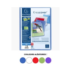 Porte-vues - Lutin - 100 vues - Couverture personnalisable - Polypro - A4