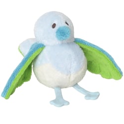 Hochet l'oiseau bleu Birdy 13cm - Happy Horse