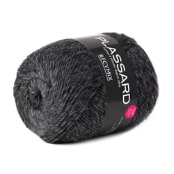 Plassard - Laine recyclée Recymix 12 Gris anthracite