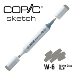 Copic - Marqueur à l'alcool Copic Sketch W6 Warm Gray No.6
