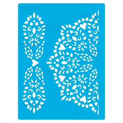 Pochoir plastique souple réutilisable 18,5 x 14,5 cm Fabrika Decoru DECORATION 356