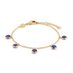 Bracelet Gemia en pierres Lapis-lazuli - Sloya