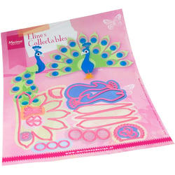 Gabarit de découpe pour machine Marianne Design Collectable - Paon d'Eline