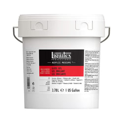 Gel brillant - Médium - Peinture acrylique - Liquitex - Pot 3,78L