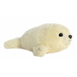 Peluche - AURORA - Phoque blanc - 20 cm