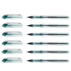 Lot de 6 Rollers encre liquide Vision Elite UB200 pointe moyenne 0,8 mm bleu nuit