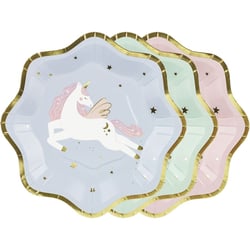 6 Petites Assiettes Licorne