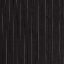 Tissu Gabardine de Viscose Rayures Blanches sur fond Noir