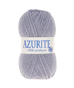 Pelote à tricoter AZURITE de Distrifil - Laissez votre créativité briller à petit prix ! - certifié Oeko-Tex 3072 Bleu gris