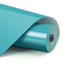 LOKLiK – Vinyle Thermocollant Basic – Bleu Aqua – 30.5 x 180 cm
