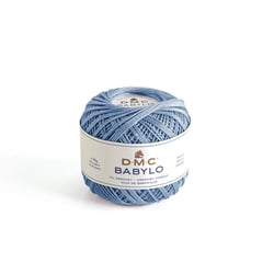 Fil à crocheter Babylo Gross. 20 - Col. 799 - Bleu Horizon