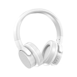 Casque Audio Sans Fil Bluetooth HIFI Stéréo Pour Gaming Avec Micro Rouge Blanc YONIS