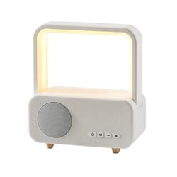 Enceinte Bluetooth Mini Portable Avec Lumière Nocturne Son Surround 360° Autonomie 14h YONIS