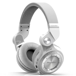 Casque Audio Sans Fil Bluetooth Avec Micro SD FM Pour Tous Smartphones Blanc Blanc YONIS
