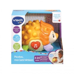 Jouet d eveil interactif Picoton, mon lumi herisson - Vtech - Bleu