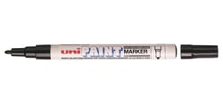 Marqueur PAINT Marker PX21 Pointe conique fine 0,8 - 1,2mm Noir UNI-BALL