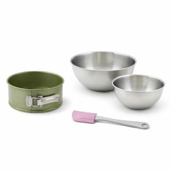 Set pâtisserie avec moule à panettone 18 cm, 2 bols à mixer et spatule Zenker