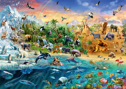 Puzzle 1000 pièces - Le Monde des Animaux - Schmidt Spiele
