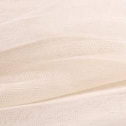 Tissu Tulle souple grande largeur uni Blanc cassé - Au mètre