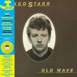Vinyle musique Culture Factory - Ringo Starr Old Wave - Édition Yellow Submarine - Jaune - 32 x 31,3 x 0,5 cm