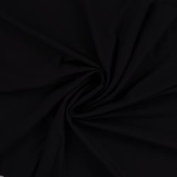 Tissu Jersey Viscose uni Lia Noir