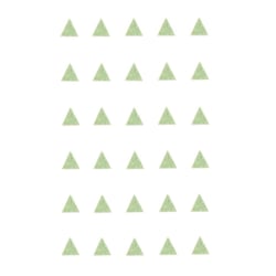 Motif Thermocollant transfert Customisation textile Triangle Argenté 1cm