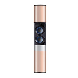 Ecouteurs Bluetooth Sans Fil Or Avec Boîtier De Charge Rapide Et Stéréo Or YONIS
