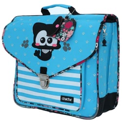 Cartable CHACHA Style 36 CM - 2 compartiments - Maternelle Bleu