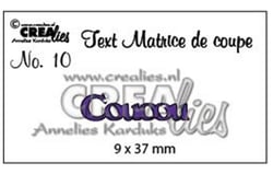 Die texte "coucou"