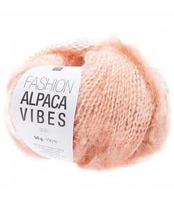 Pelote de laine FASHION ALPACA VIBES AR - Rico Design 04 Ecru
