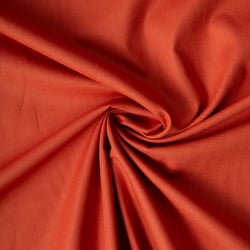 Tissu Coton uni Grande largeur 280cm Santorin Terracotta