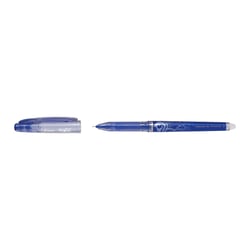 Stylo roller PILOT - FriXion Point - Encre bleue - Pointe Hi-tec 0,5 mm - Rechargeable - Lot de 12