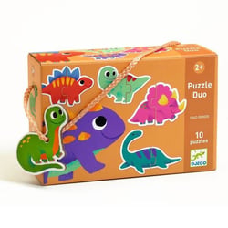 Puzzle duo Dinos - Djeco